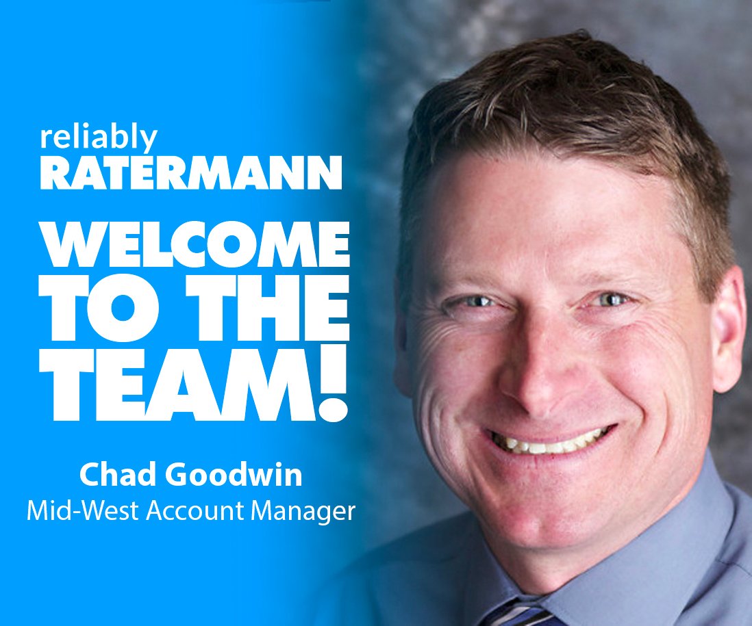 Chad Goodwin announced as the new midwest account manager.